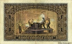 1000 Francs SUISSE  1931 P.37c BC+