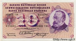 10 Francs SUISSE  1955 P.45b fST