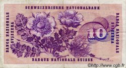 10 Francs SUISSE  1970 P.45o MB