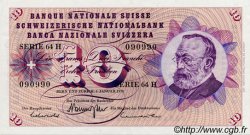 10 Francs SWITZERLAND  1970 P.45o XF+