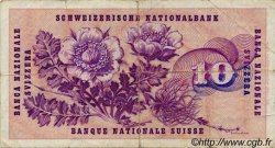 10 Francs SUISSE  1972 P.45q BC