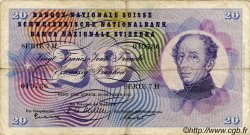 20 Francs SWITZERLAND  1955 P.46c F
