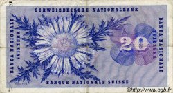 20 Francs SUISSE  1967 P.46o BB