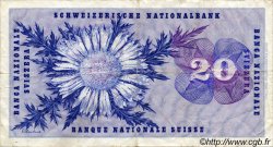 20 Francs SWITZERLAND  1974 P.46v F+