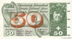 50 Francs SWITZERLAND  1969 P.48i XF