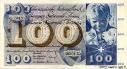 100 Francs SUISSE  1965 P.49g MBC
