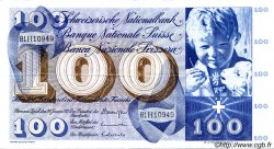 100 Francs SUISSE  1972 P.49n fVZ