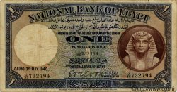 1 Pound EGYPT  1940 P.022b F