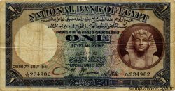 1 Pound EGYPT  1941 P.022c F+