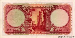 10 Pounds ÄGYPTEN  1958 P.032c VZ