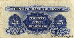 25 Piastres EGYPT  1961 P.035a F