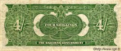 4 Shillings BAHAMAS  1919 P.02b F