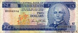 2 Dollars BARBADOS  1980 P.30 BC+