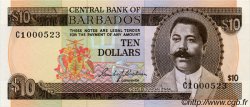 10 Dollars BARBADOS  1973 P.33a fST+