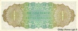 1 Dollar BRITISH HONDURAS  1961 P.28b UNC-