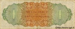 10 Dollars BRITISH HONDURAS  1965 P.31b F+
