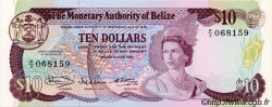 10 Dollars BELICE  1980 P.40a SC+