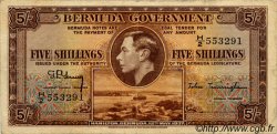 5 Shillings BERMUDAS  1937 P.08b BC a MBC