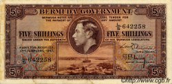 5 Shillings BERMUDA  1947 P.14 q.BB