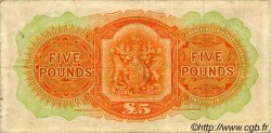 5 Pounds BERMUDA  1947 P.17 BB
