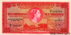 10 Shillings BERMUDAS  1957 P.19b fST+