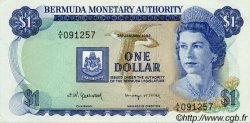 1 Dollar BERMUDA  1982 P.28b AU