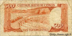 500 Mils CYPRUS  1982 P.45 F