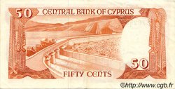50 Cents CYPRUS  1984 P.49 XF