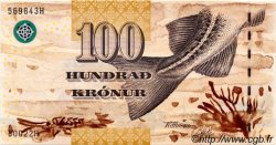 100 Kronur ISOLE FAROER  2002 P.25 FDC