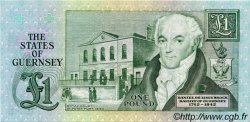 1 Pound GUERNSEY  1980 P.48b UNC-