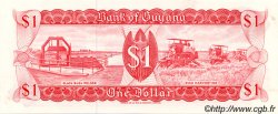1 Dollar GUYANA  1966 P.21d FDC