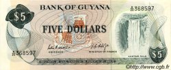 2 Dollars GUIANA  1966 P.22c UNC-