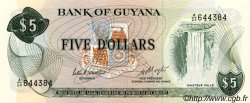 5 Dollars GUIANA  1983 P.22d UNC