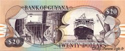 20 Dollars GUYANA  1989 P.27 ST