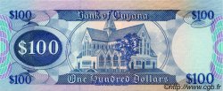 100 Dollars GUYANA  1989 P.28 UNC