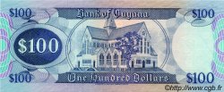 100 Dollars GUIANA  1989 P.28 UNC