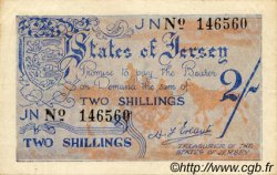 2 Shillings ISLA DE JERSEY  1941 P.03a MBC+