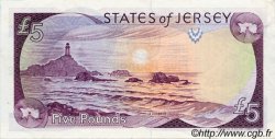 5 Pounds ISLA DE JERSEY  1993 P.21a EBC+