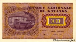 10 Francs KATANGA  1960 P.05a SC