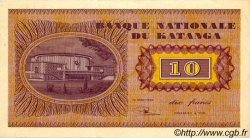 10 Francs KATANGA  1960 P.05a fST+