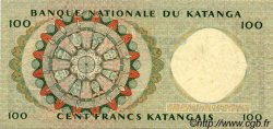 100 Francs KATANGA  1962 P.12a fVZ