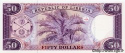 50 Dollars LIBERIA  1999 P.24 FDC