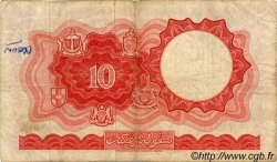 10 Dollars MALAYA y BRITISH BORNEO  1961 P.09 BC