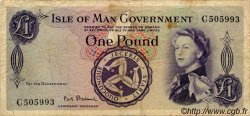 1 Pound ISLE OF MAN  1961 P.25b F