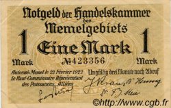 1 Mark MEMEL  1922 P.02 EBC+
