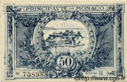 50 Centimes MONACO  1920 P.03a EBC+