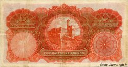 5 Pounds PALESTINA  1929 P.08b BB