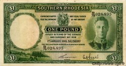 1 Pound RODESIA DEL SUR  1948 P.10d BC+