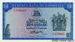 1 Dollar RHODESIA  1976 P.30b UNC-