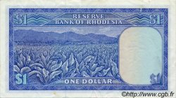1 Dollar RHODESIA  1978 P.34c VF+